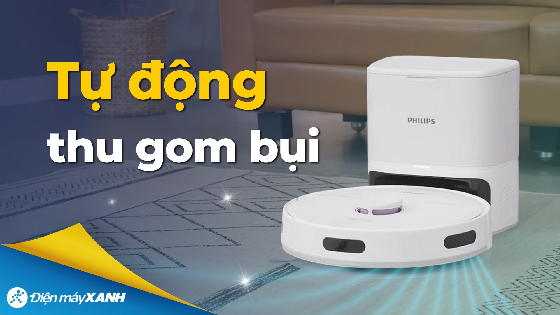 Robot hút bụi lau nhà Philips XU2100/25
