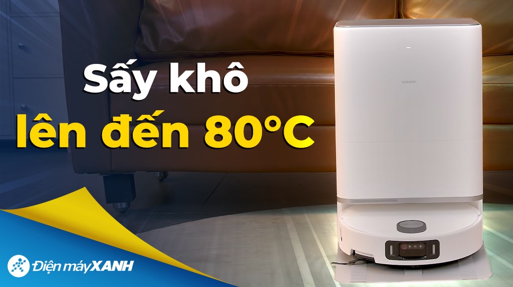 Robot hút bụi lau nhà Xiaomi 5 Pro EU