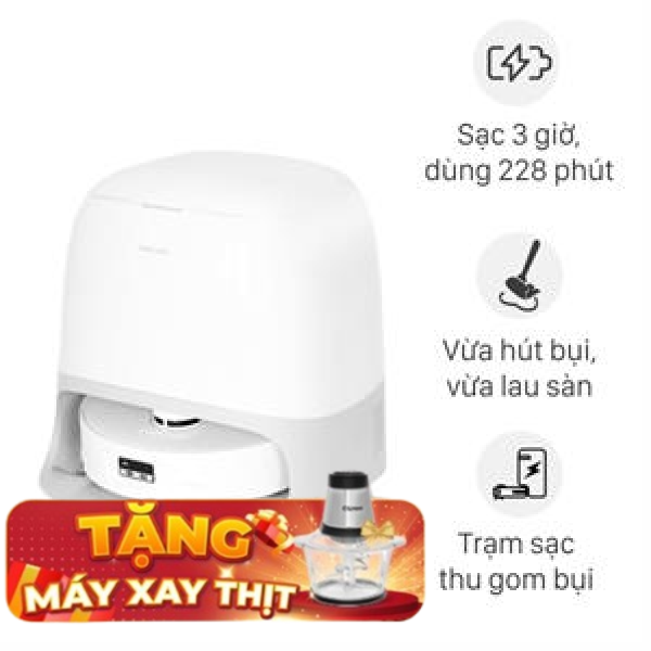 Robot hút bụi Roborock Qrevo Curv 2 Flow