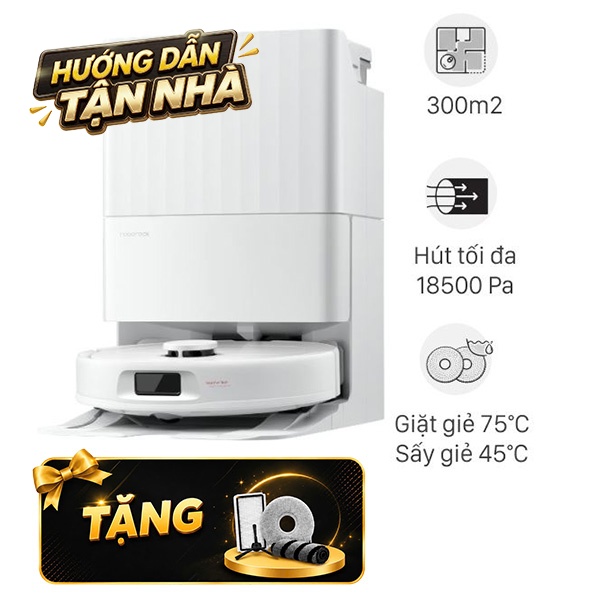 Robot hút bụi lau nhà Roborock QRevo S Pro - Trắng