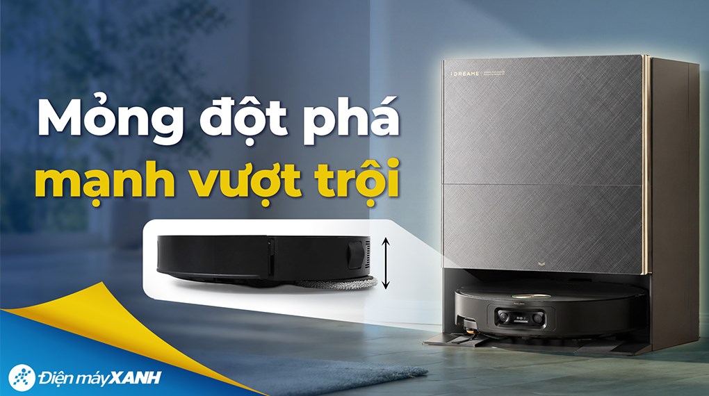 Robot hút bụi lau nhà Dreame X60 Ultra