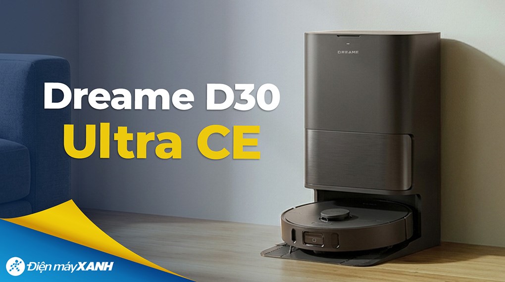 Robot hút bụi lau nhà Dreame D30 Ultra CE