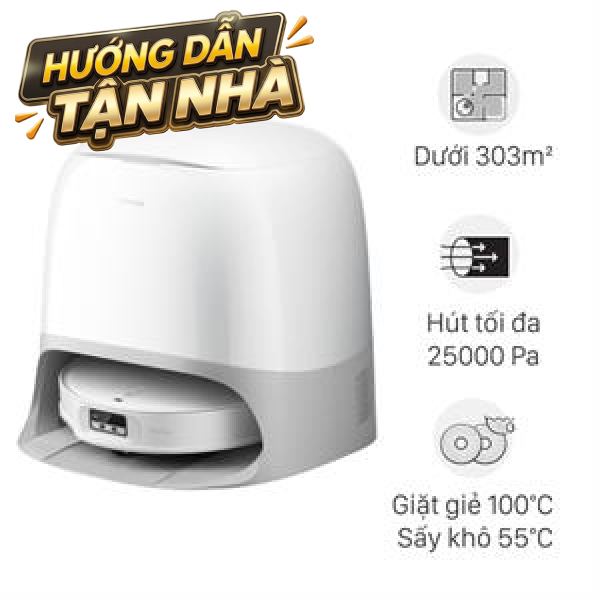 Robot hút bụi lau nhà Roborock Qrevo Curv 2 Pro
