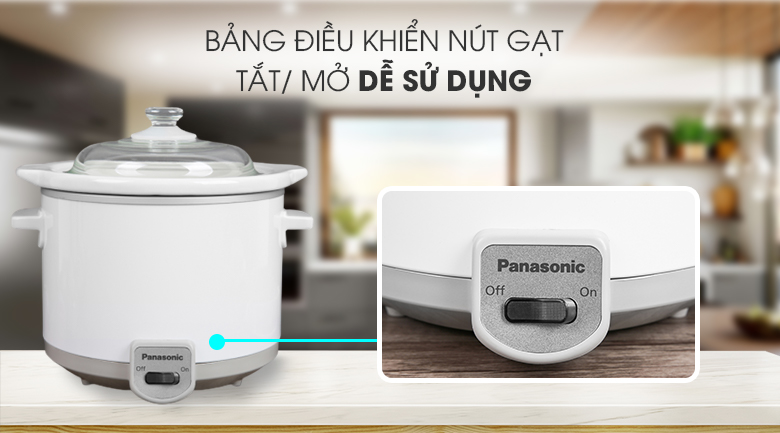 Nồi nấu chậm Panasonic 1.5 lít NF-N15SRA
