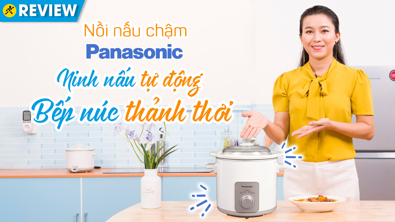 Nồi nấu chậm Panasonic 1.5 lít NF-N15SRA
