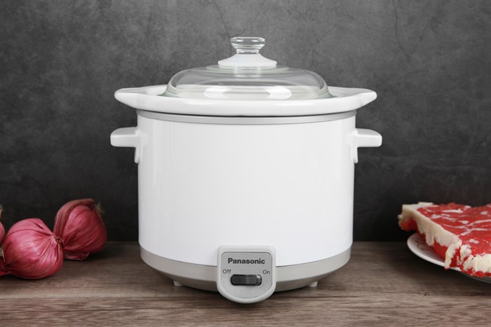 Nồi nấu chậm Panasonic 1.5 lít NF-N15SRA Màu Trắng