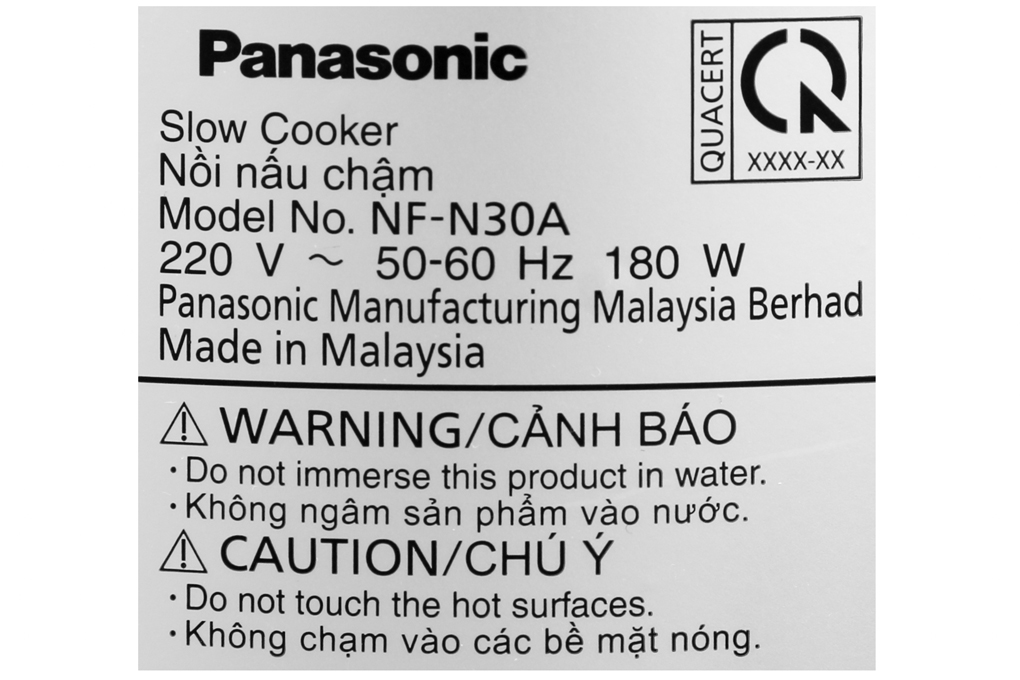 Siêu thị nồi nấu chậm Panasonic 3 lít NF-N30ASRA