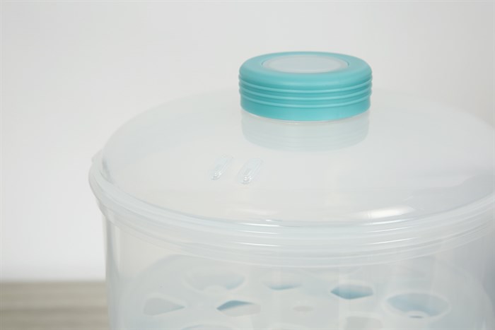 Nồi nấu chậm Bonbébé 0.8 lít BB-37 Màu Xanh da trời