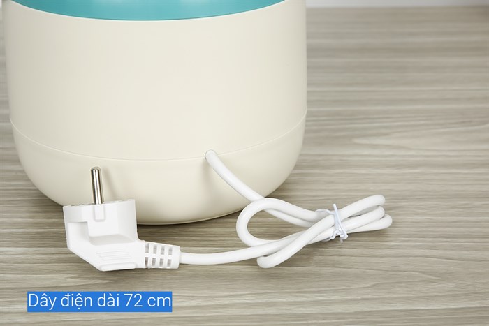 Nồi nấu chậm Bonbébé 0.8 lít BB-37 Màu Xanh da trời