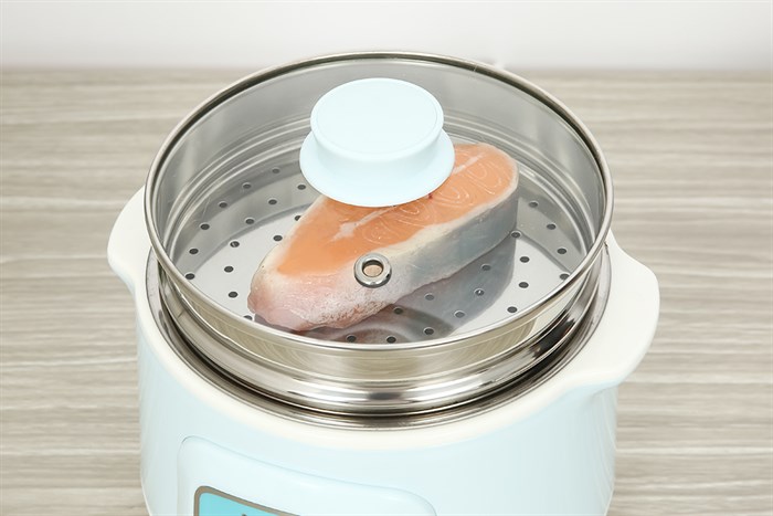 Nồi nấu chậm Bonbébé 1 lít BB-31 Màu Xanh da trời