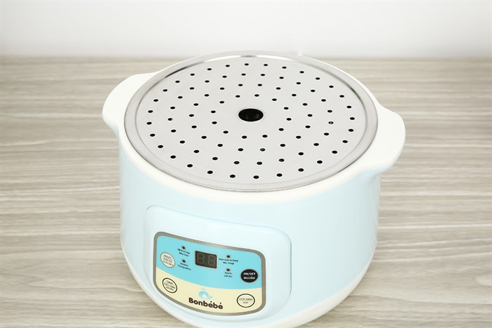 Nồi nấu chậm Bonbébé 1 lít BB-31 Màu Xanh da trời