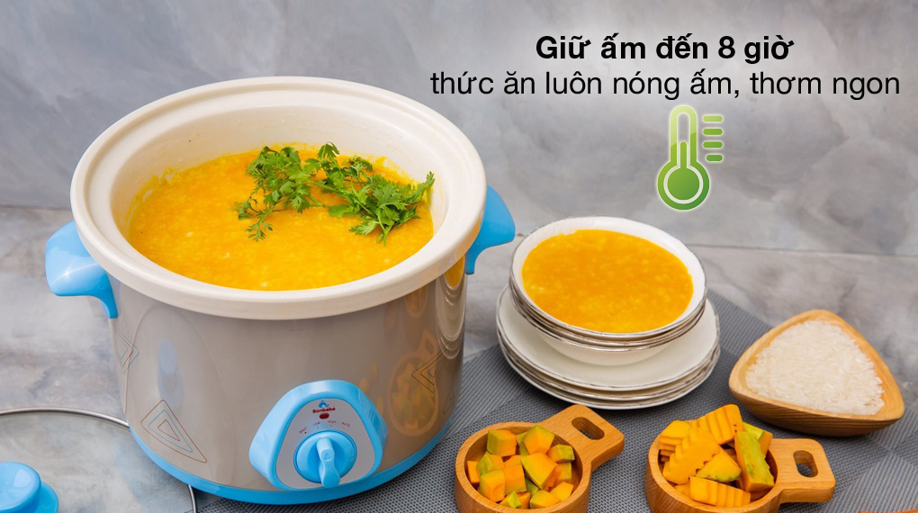 Nồi nấu chậm Bonbébé 2.5 lít BB-17