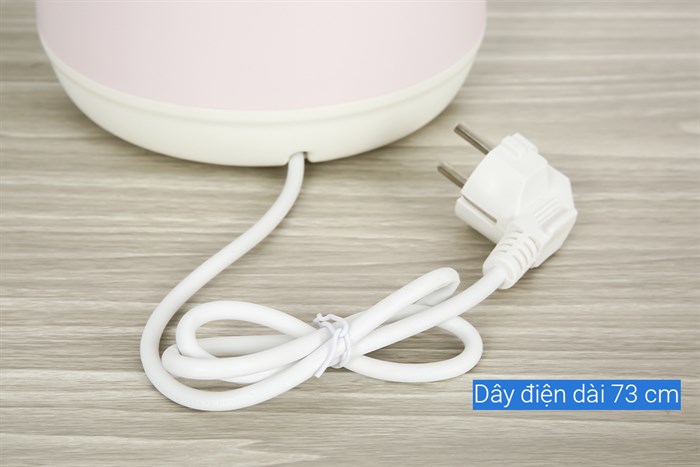 Nồi nấu chậm Bonbébé 1 lít BB-38 Hồng Màu Hồng