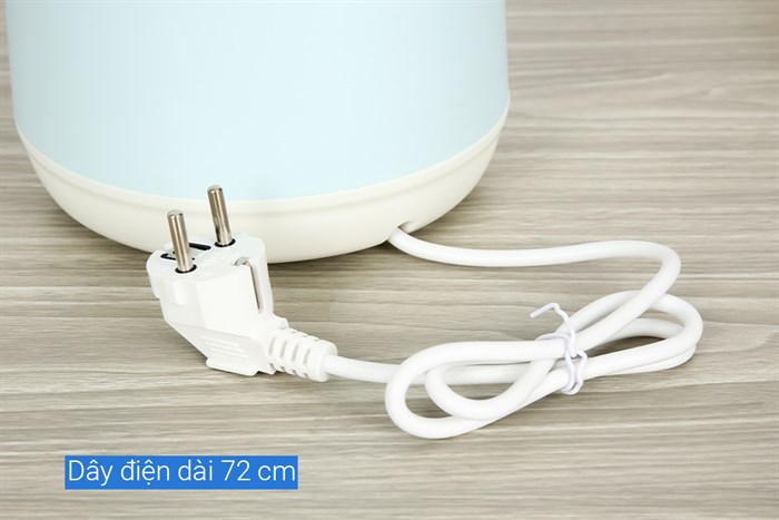 Nồi nấu chậm Bonbébé 1 lít BB-38 Xanh Màu Xanh Dương