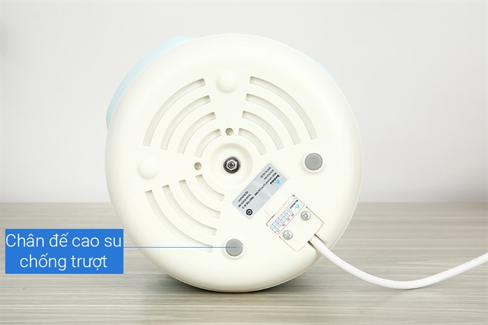 Nồi nấu chậm Bonbébé 1 lít BB-38 Xanh Màu Xanh Dương