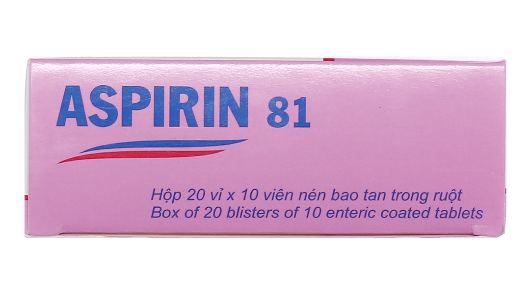 Có những nguy cơ hoặc tác dụng phụ nào khi sử dụng thuốc Aspirin 81mg?
