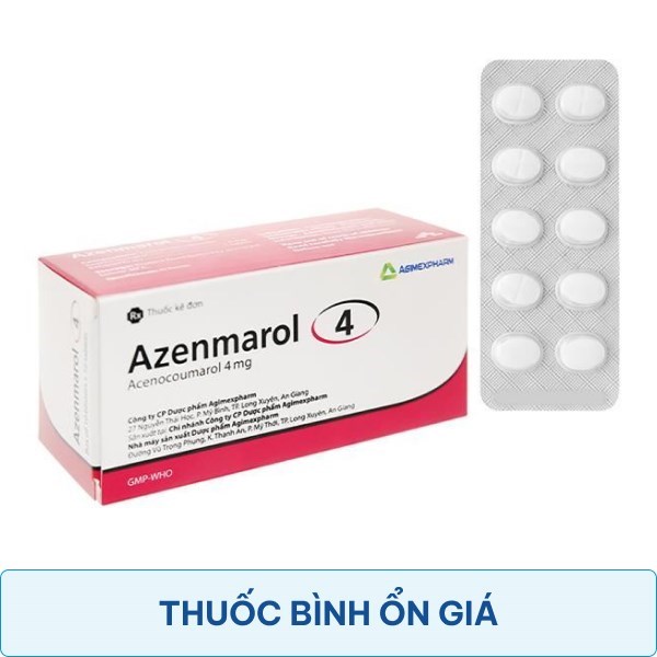 Azenmarol 4 phòng và trị huyết khối