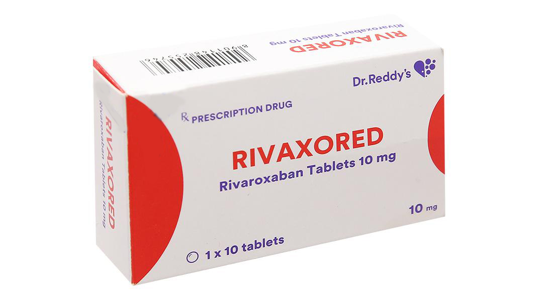 Rivaxored 10mg phòng và trị huyết khối