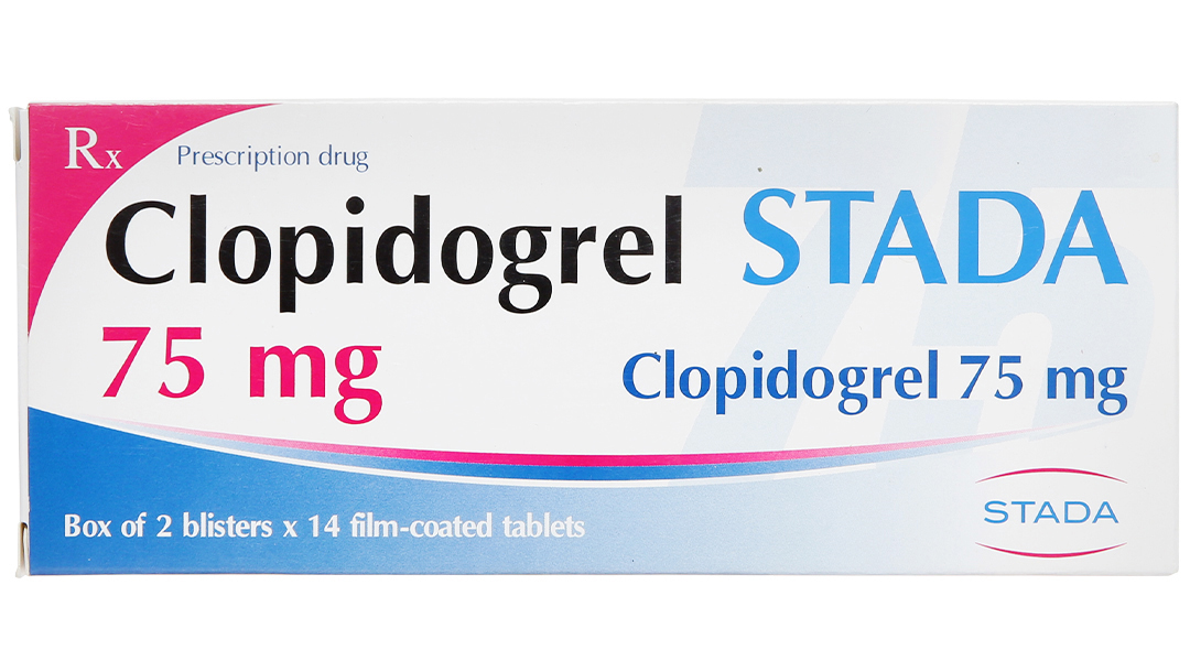 Clopidogrel Stada 75mg dự phòng biến cố do huyết khối động mạch
