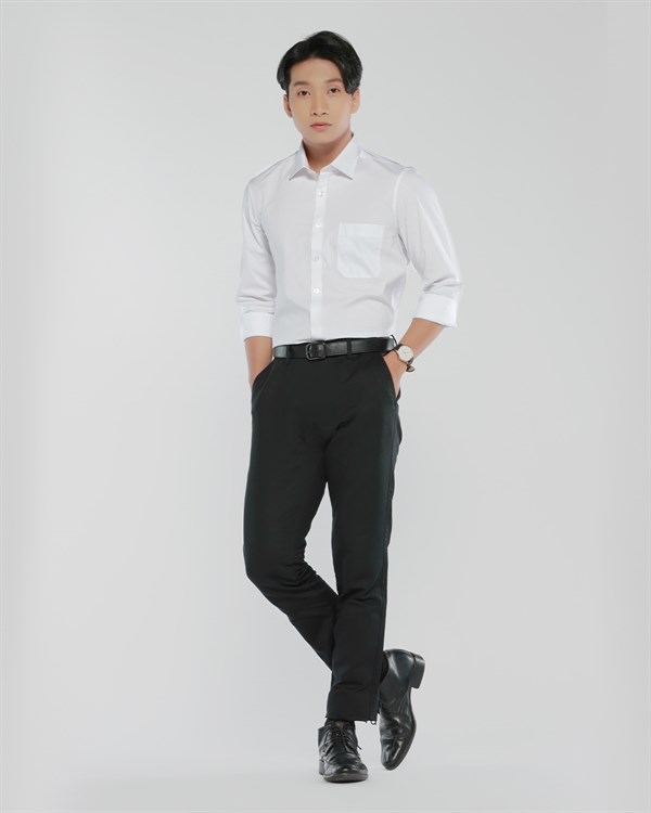 Áo sơ mi nam REGULAR FIT - Trắng