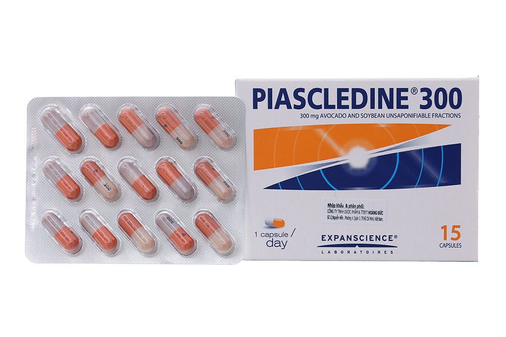 Piascledine 300 trị thoái hóa xương khớp