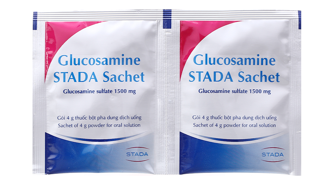 Thuốc bột Glucosamin Stada Sachet 1500mg giảm thoái hóa khớp
