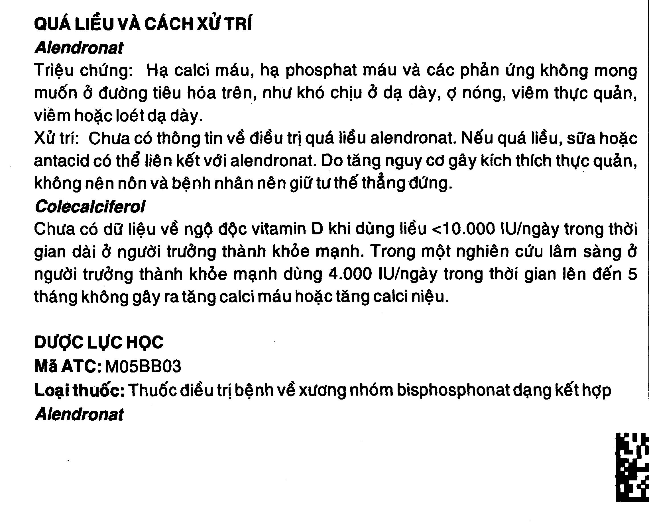 Viên sủi bọt Savi Drinate trị loãng xương (1 vỉ x 4 viên) - 9