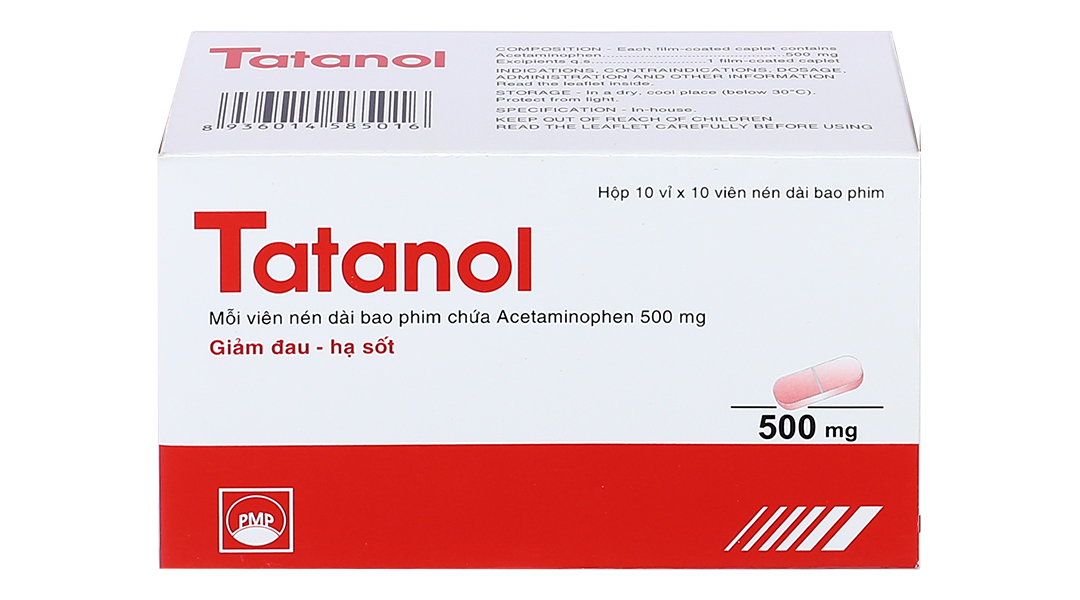 Tác dụng và liều dùng của thuốc đau đầu tatanol hiệu quả
