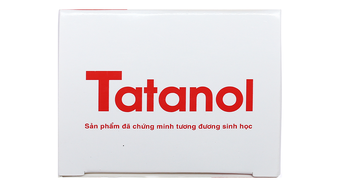 Tatanol 500mg giảm đau, hạ sốt