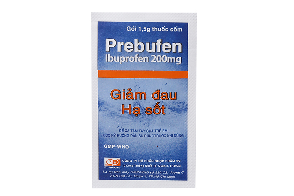 Thuốc Hạ Sốt Ibuprofen Dạng Gói: Hiệu Quả Nhanh Chóng Trong Điều Trị Đau Và Sốt