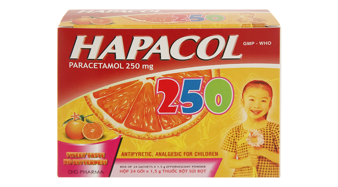 Thuốc bột sủi bọt Hapacol 250MG