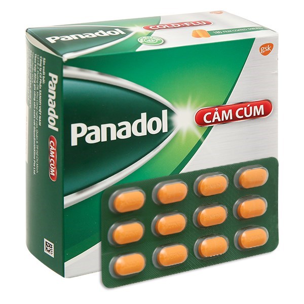 Tác dụng phụ của Panadol Cảm Cúm Extra