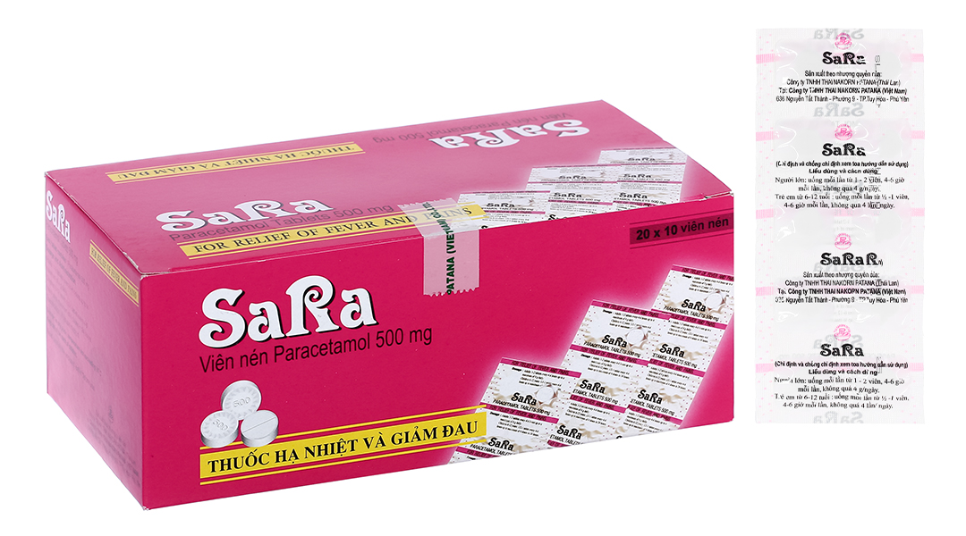 Thuốc Hạ Sốt Sara 500mg: Lựa Chọn Hiệu Quả và An Toàn cho Mọi Nhà