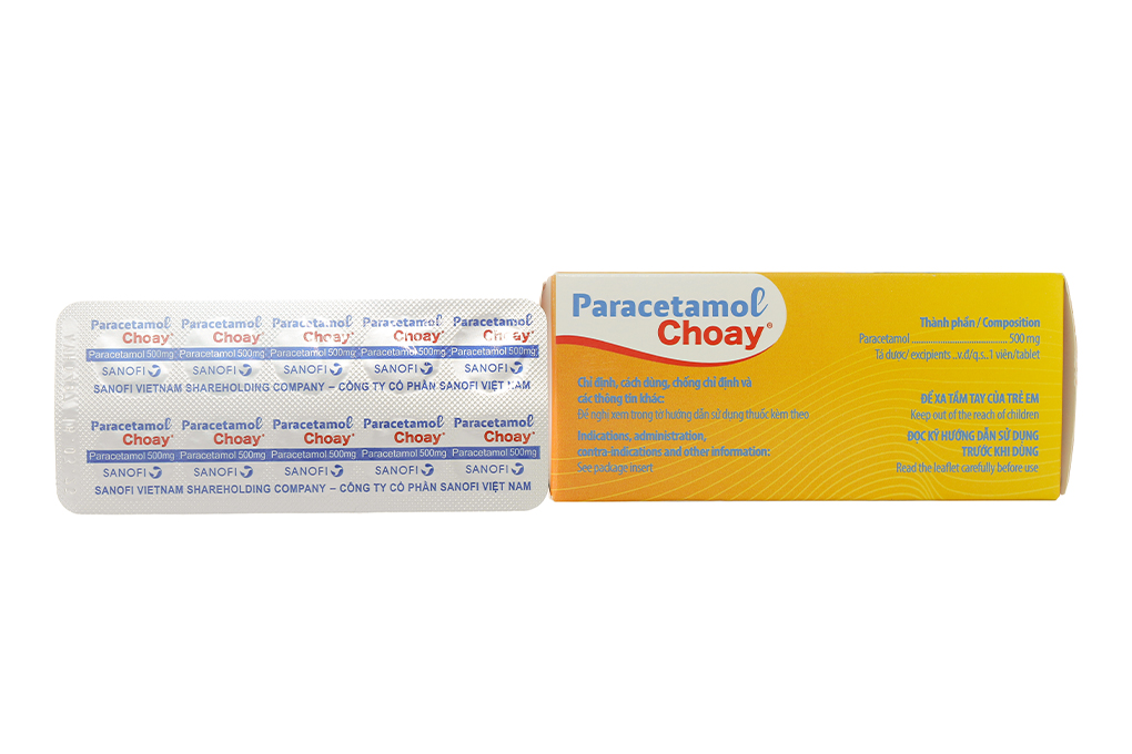 Các câu hỏi thường gặp về Paracetamol Choay