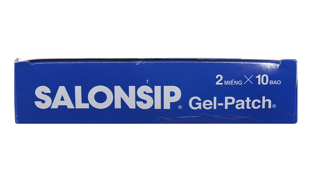 Cao dán Salonsip Gel-Patch giảm đau, kháng viêm cơ khớp