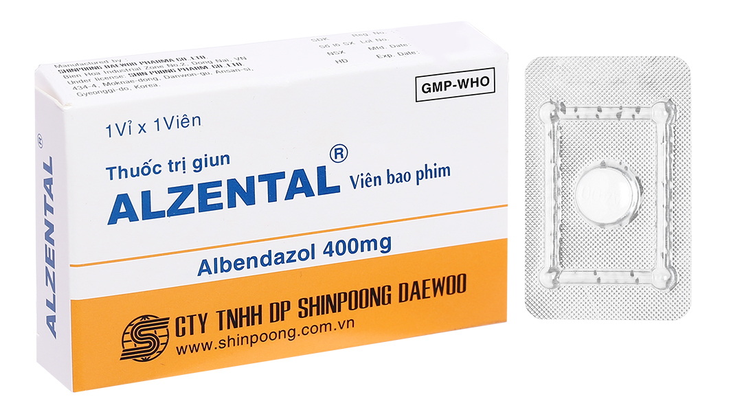 Thuốc tẩy giun Alzental 400 - Hiệu quả và cách sử dụng