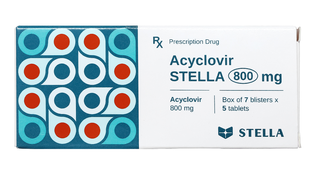 Thuốc acyclovir 800 mg có tác dụng điều trị bệnh gì?