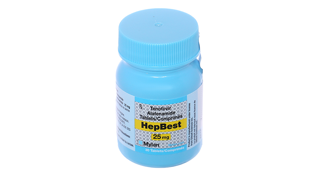 HepBest 25mg thuốc kháng virus, trị viêm gan B