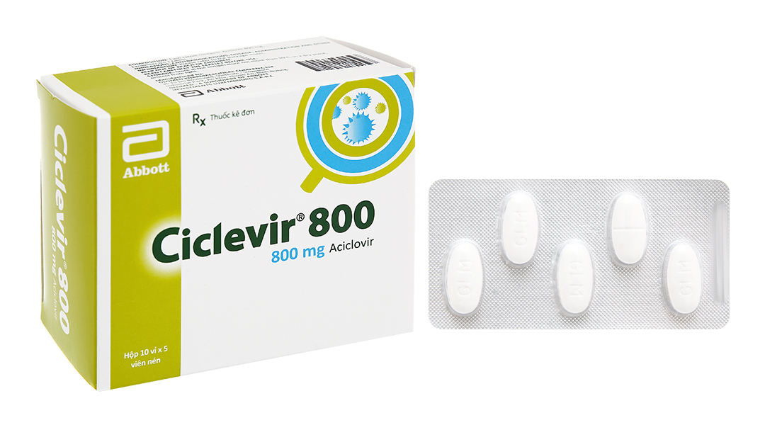 Ciclevir 800 thuốc ngừa virus
