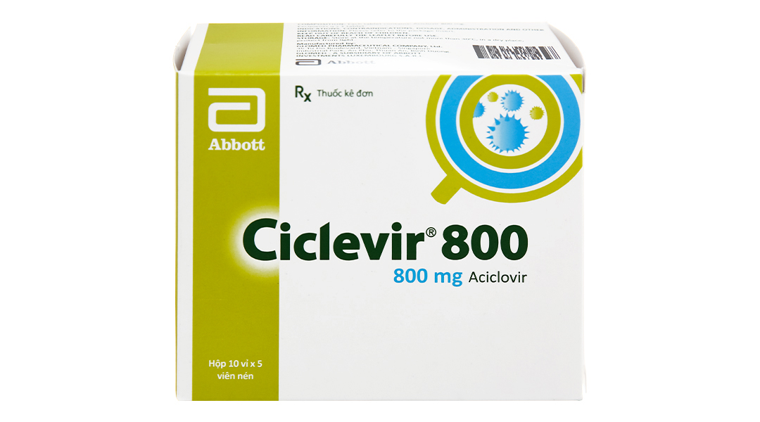 Ciclevir 800 thuốc ngừa virus