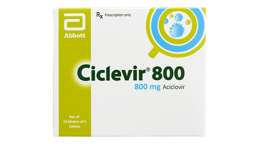 Ciclevir 800 thuốc ngừa virus