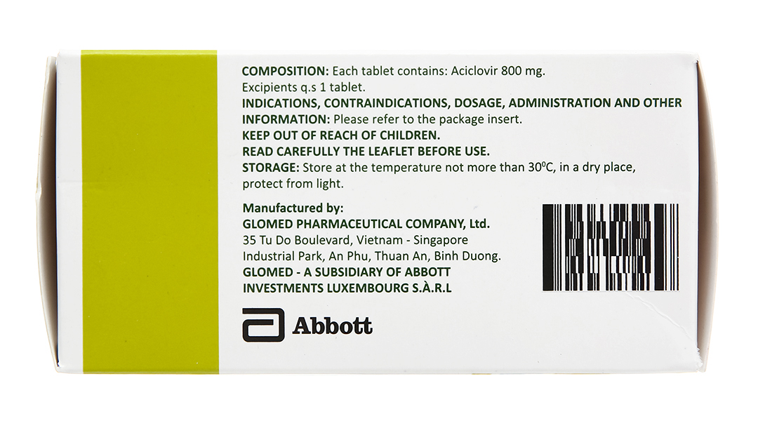 Ciclevir 800 thuốc ngừa virus