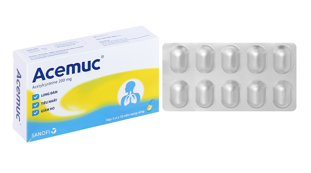 Thuốc Acemuc Dạng Viên: Công Dụng, Liều Dùng và Lưu Ý Quan Trọng