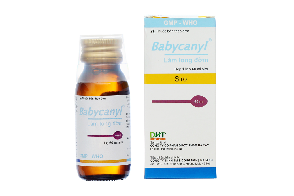 Thuốc ho Babycanyl được sử dụng để điều trị các bệnh lý ho do hen suyễn và viêm phế quản phải không?