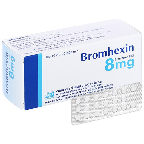 Liều lượng dùng thuốc bromhexin 16mg là bao nhiêu?

