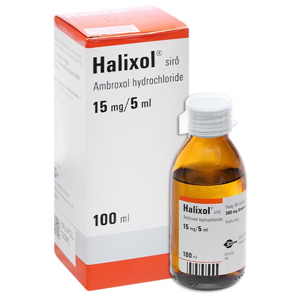 Thông tin về Thuốc Trị Ho Halixol