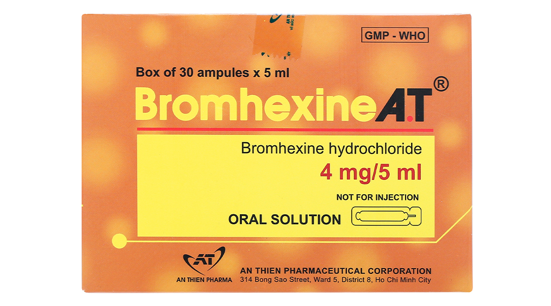 Bromhexine HCL là thuốc gì và được sử dụng để điều trị những bệnh gì?
