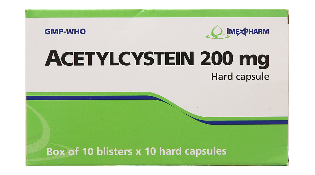 Những công dụng của thuốc Acetylcystein 200 mg là gì?
