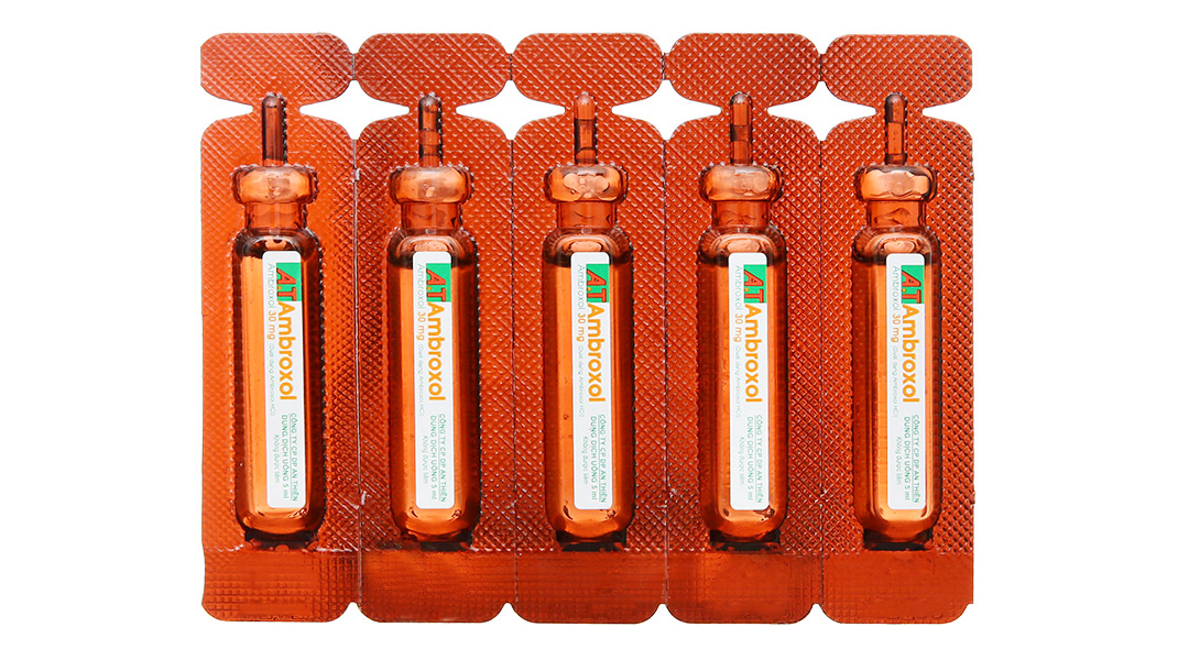 Dung dịch uống A.T Ambroxol tan đàm trong bệnh lý hô hấp (30 ống x 5ml) - 10