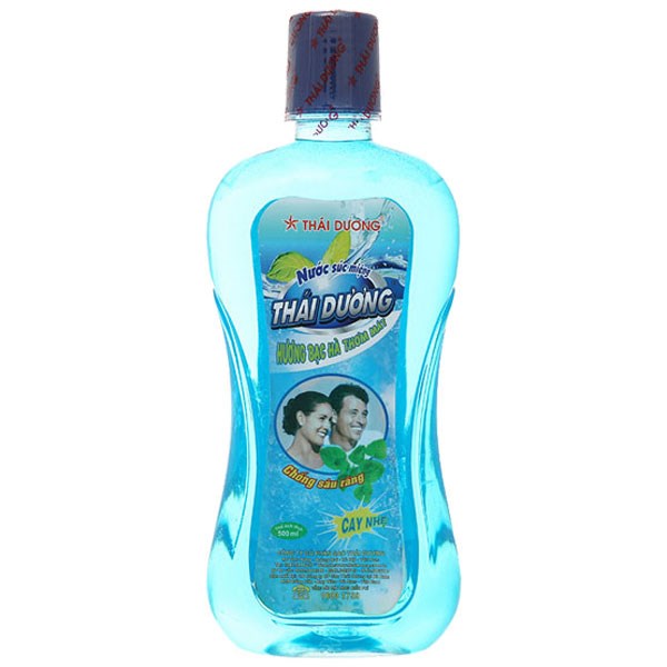 Nước súc miệng Thái Dương hương bạc hà chống sâu răng